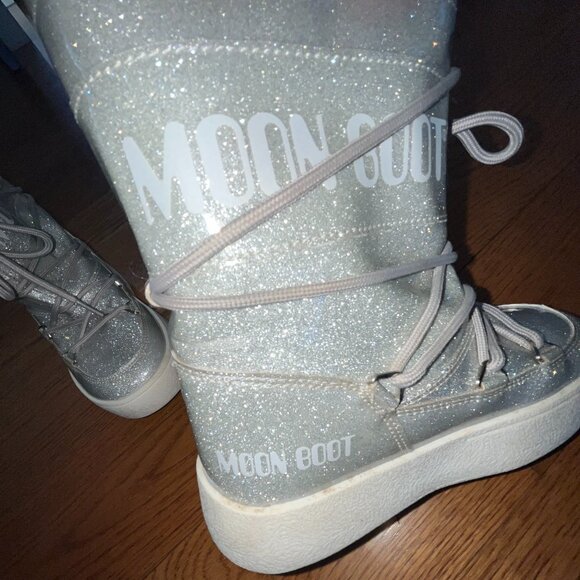 Moon Boot JR Park Boot | Silver Size 2 - Picture 5 of 6